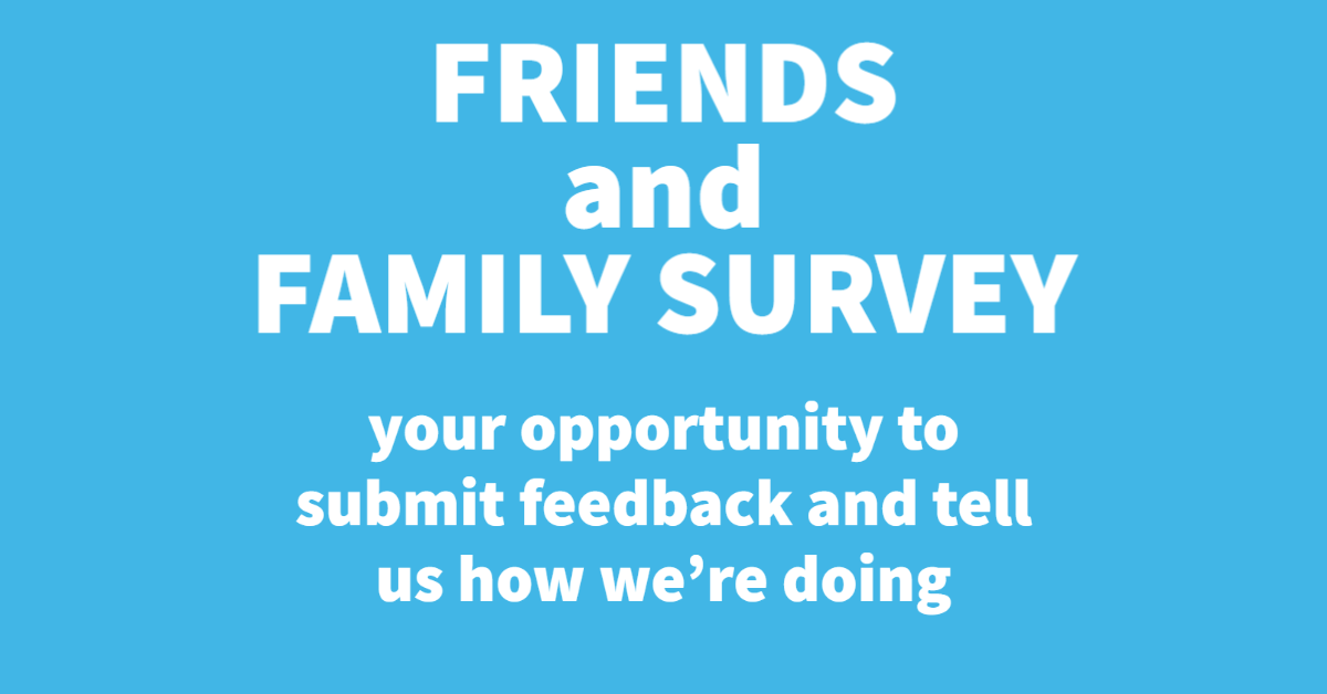 Friends and Family Survey